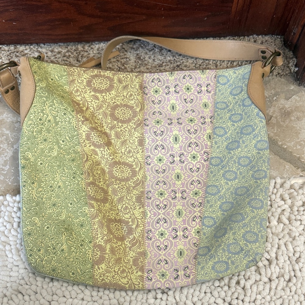 Fossil Elegant Multicolor Patterned Women's Satch… - image 2